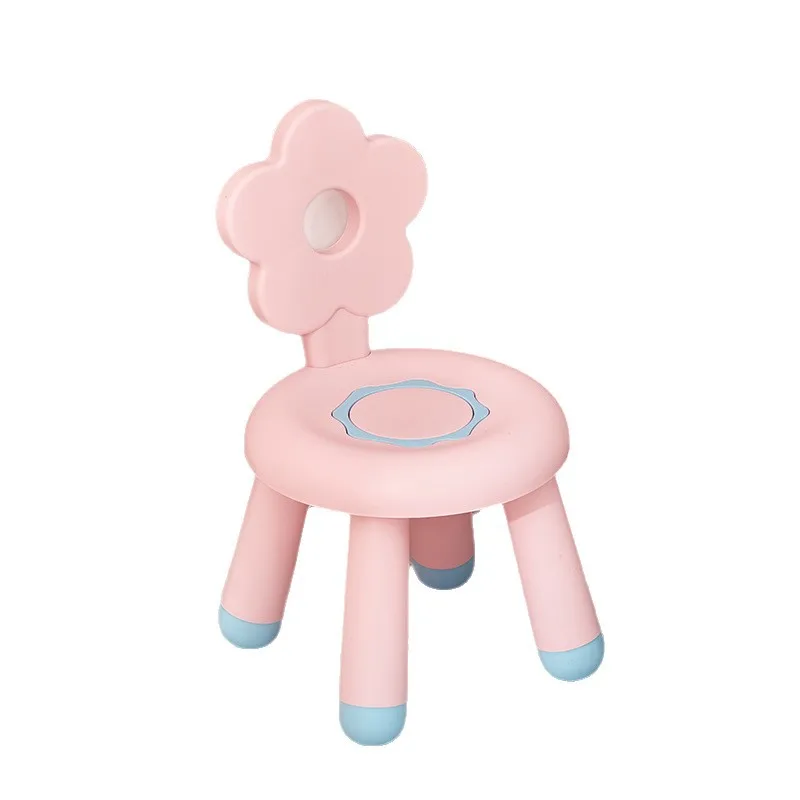 كرسي أطفال مقعد أطفال كرسي أطفال بلاستيكي كرسي أطفال سميك قابل للتكديس كرسي طعام حضانة منزلية للاستخدام للبالغين