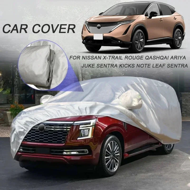 

Car Cover For NISSAN ALTIMA,ARIYA,JUKE,KICKS,LEAF,MURANO,NOTE,QASHQAI,PATHFINDER,PATROL,SENTRA,X-TRAIL dustproof, uv resistant