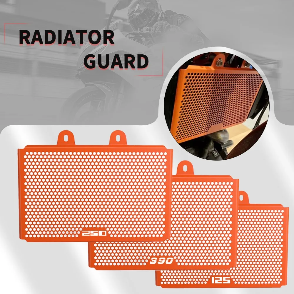 

Motorcycle For Duke 125 200 250 390 Duke 2017-2023 2022 Radiator Guard Protector Grille Grill Cover CNC 2021 2020 2019 2018 2017