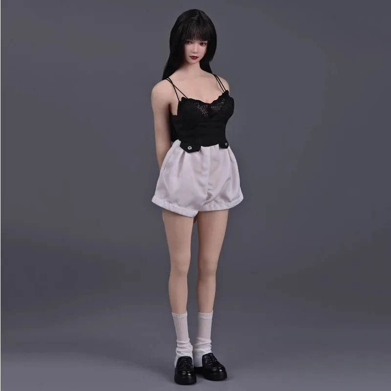 CHILI TOYS CL007 figura de acción femenina a escala 1/6, lencería de encaje, mono con tirantes, ropa, modelo apto para cuerpo de muñecas TBL PH JIAOU de 12 pulgadas