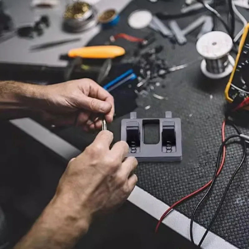Abrazadera de fijación de soldadura ajustable con base de succión: localizador de precisión para soldadura de placa base, reparación de PCB y electrónica de bricolaje''