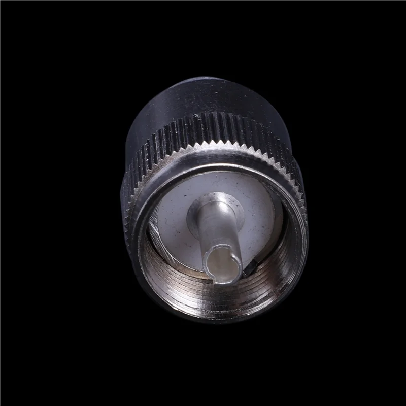 ABSE-60Pcs Connector UHF Male PL259 Plug Solder RG8 RG213 LMR400 7D-FB Cable Silver