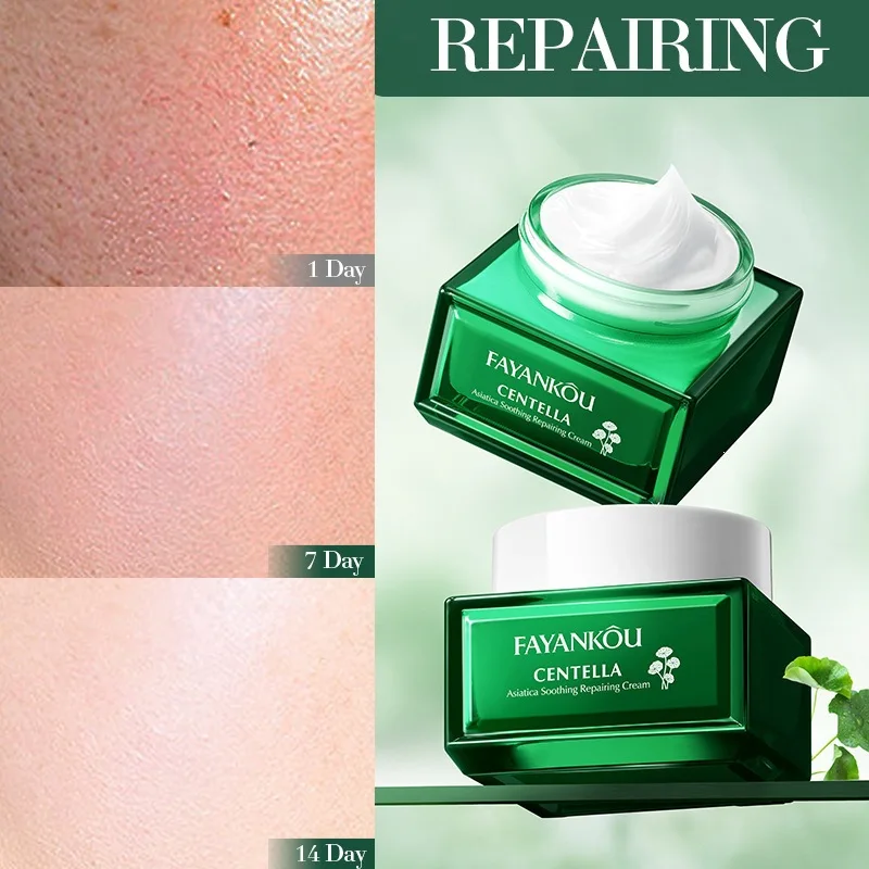 Centella asiatica soothing and soothing facial mask for deep cleaning, firming, moisturizing, whitening
