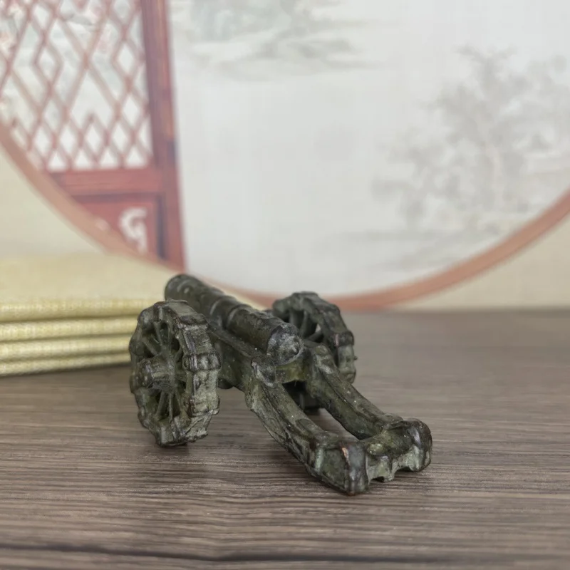 Antique Cannon Desktop Decoration Retro Furnishings Office Decorations Decoration Cannon Line Incense Burner Decoration