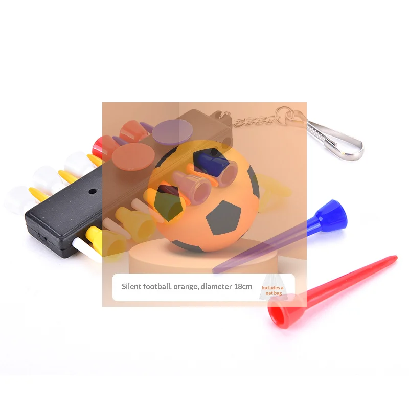 

[SH]1Pc Golf Tee Holder Carrier with 12 plastic Tees w 3 Ball Markers w 1 KeyChain