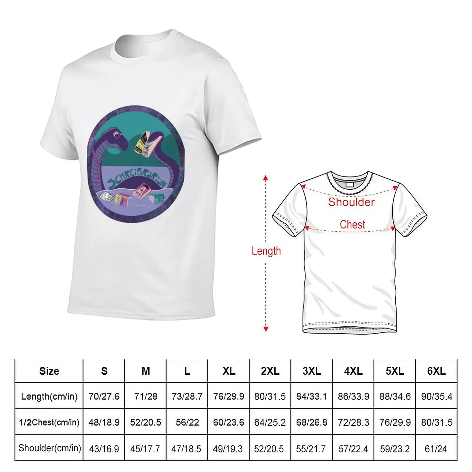 Nieuwe Schreibrarian-Het Cryptid Factor T-Shirt Met Korte Mouwen Sneldrogend T-Shirt Anime Kleding Sport Fan T-Shirts Heren T-Shirt