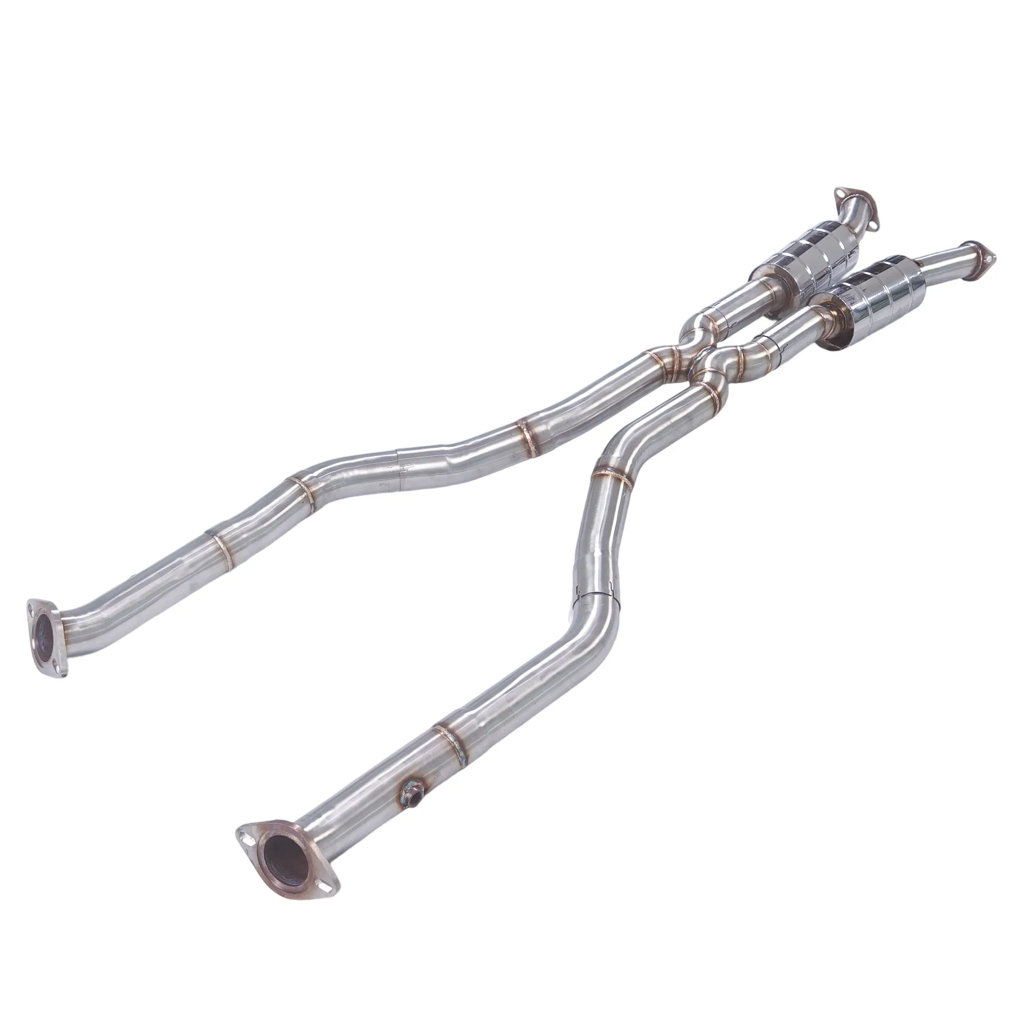 

The middle section of the GFC Lexus IS500 5.0L Catback exhaust resonator pipe