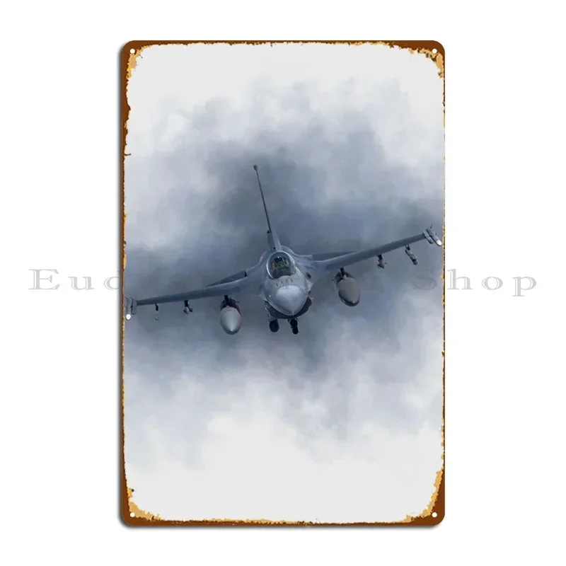 F 16 Fighting Falcon Metal Sign Club Party Decoration Design Print Design Pub Tin Sign Poster