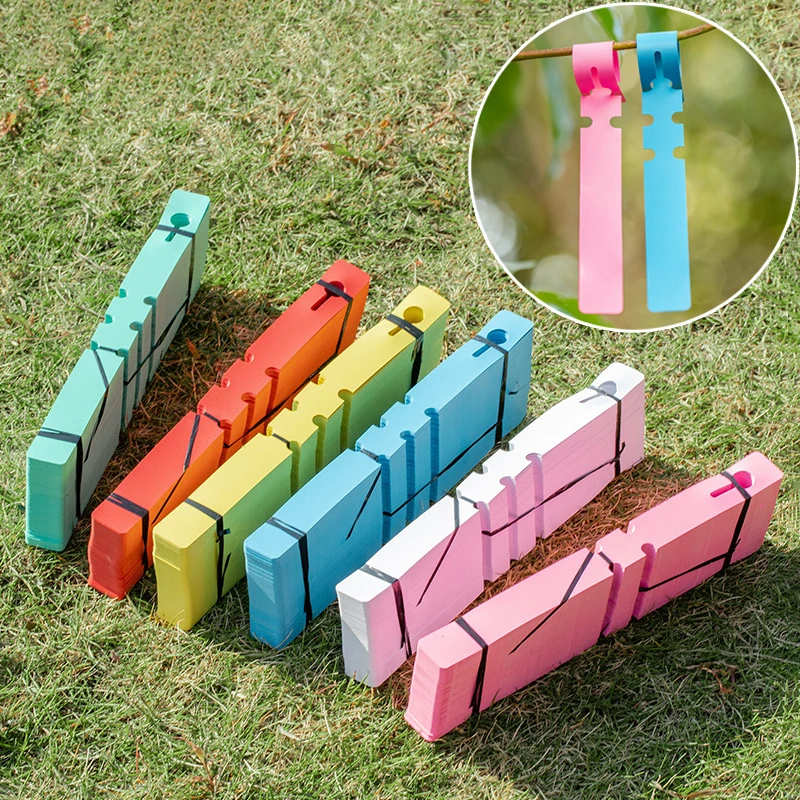 100-200pcs Waterproof Plant Markers Plastic Plant Hanging Tags Gardening Plant Marker Label Tools Garden Pots & Planters Supply