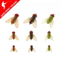 Bionic Fly Fishing Bait(10/20PCS),New Fly Hook Soft Bait Add Fish Attractant Fishing Gear For Salmon, Trout