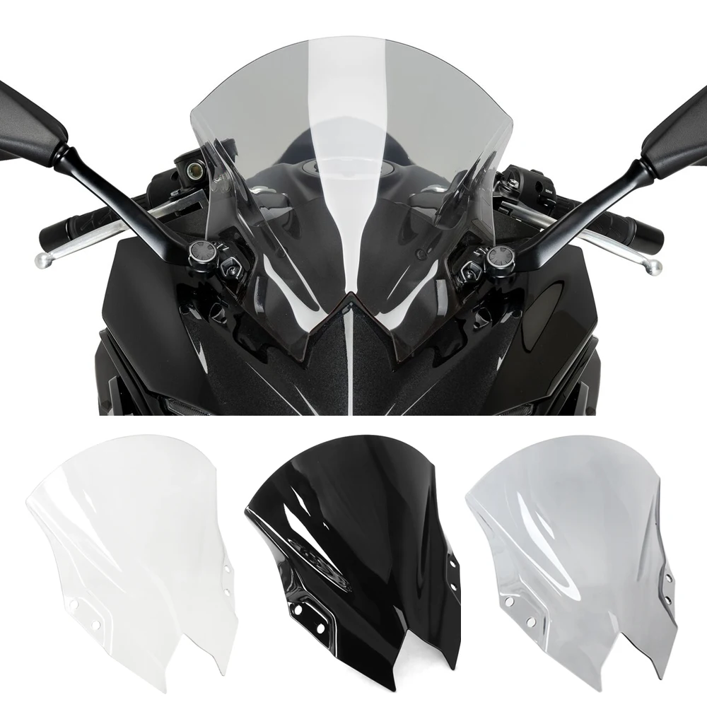 

Motorcycle For Kawasaki NINJA 500 NINJA500 Ninja 500 Ninja500 SE 2024 2025 Front Spoiler Windscreen Windshield Wind Deflector