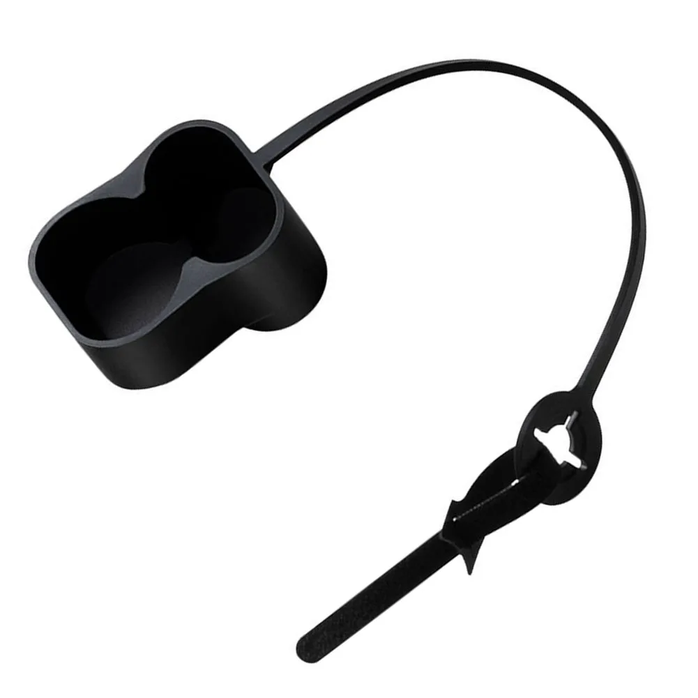 CCS2 DC for Combo 2 for EV Charging Connector Protective Cap Cover Black Carbon Fiber Reinforced Polymer Dust Moisture for proof