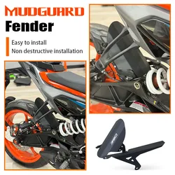 NEW Motorcycle Accessories Rear Fender Mudguard Wheel Hugger Splash Guard CNC Bracket For DUKE 390 DUKE 250 2024