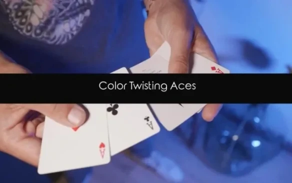 Yoann Fontyn - Color Twisting Aces by Yoann Fontyn - Magic tricks (Instant Download)