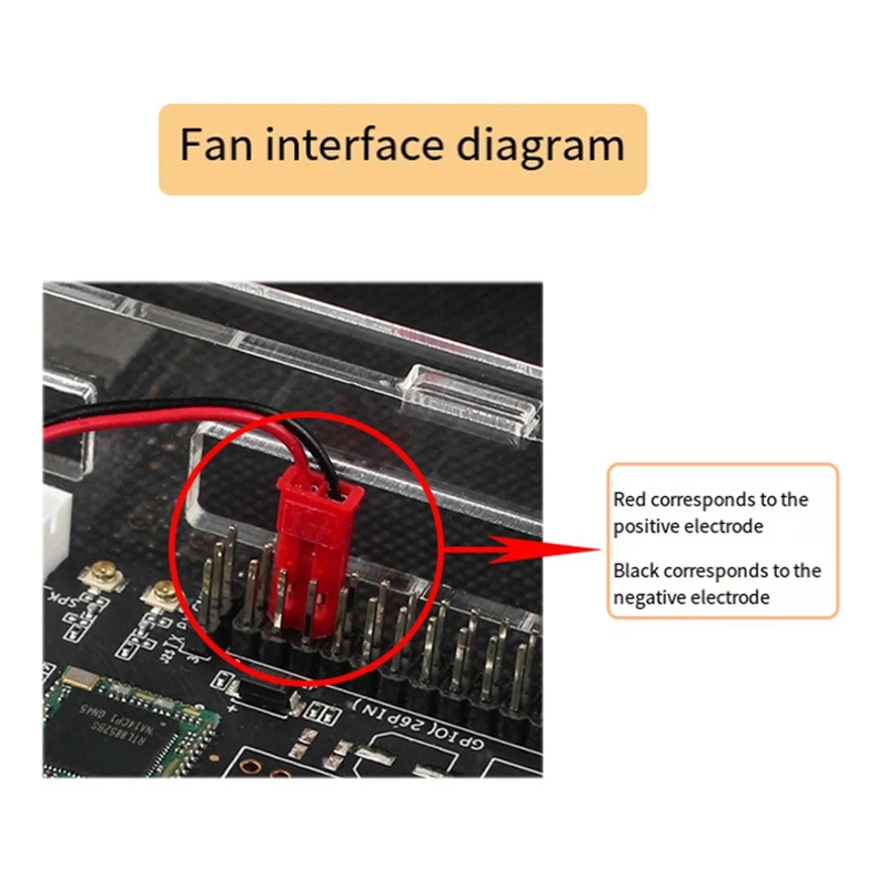 Hot For Banana Pi F3 BPI-F3 Acrylic Case Transparent Shell Protective For Banana Pi BPI-F3 Development Board With Fan