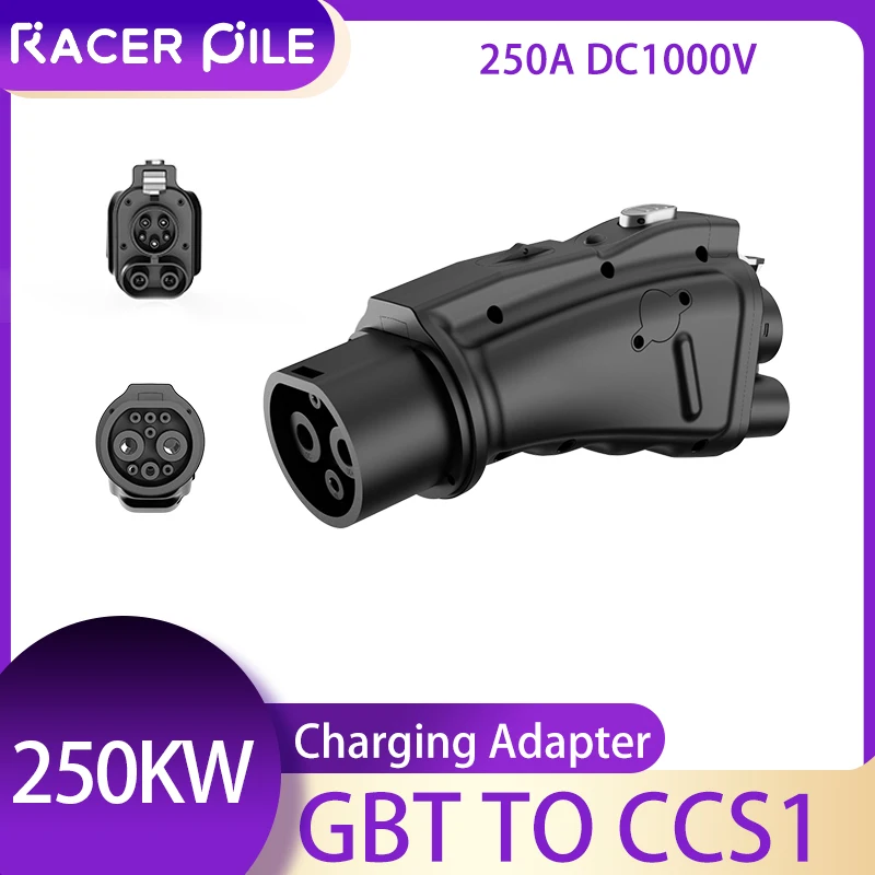 RACER PILE GBT a CCS1 250A Convertidor de carga rápida GBT Estación de carga CC para vehículos eléctricos para motores generales Tesla Ford