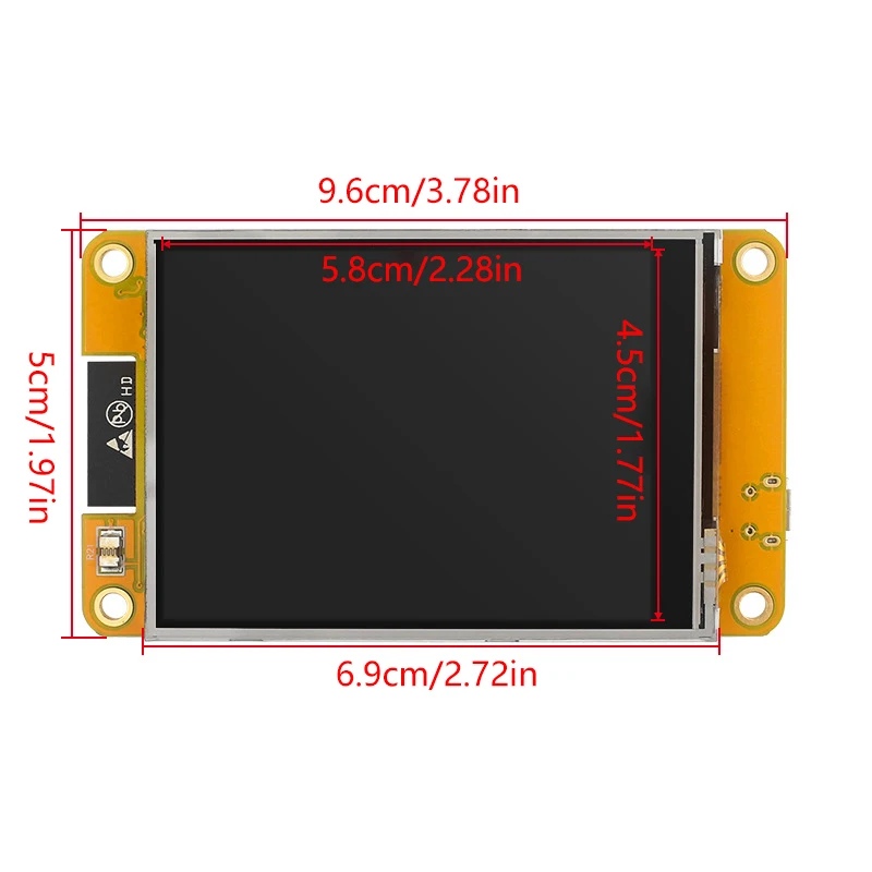 1 Set ESP32 Development Board 2.8 Inch Smart Display For Arduino LVGL WIFI Bluetooth Touch LCD TFT Module