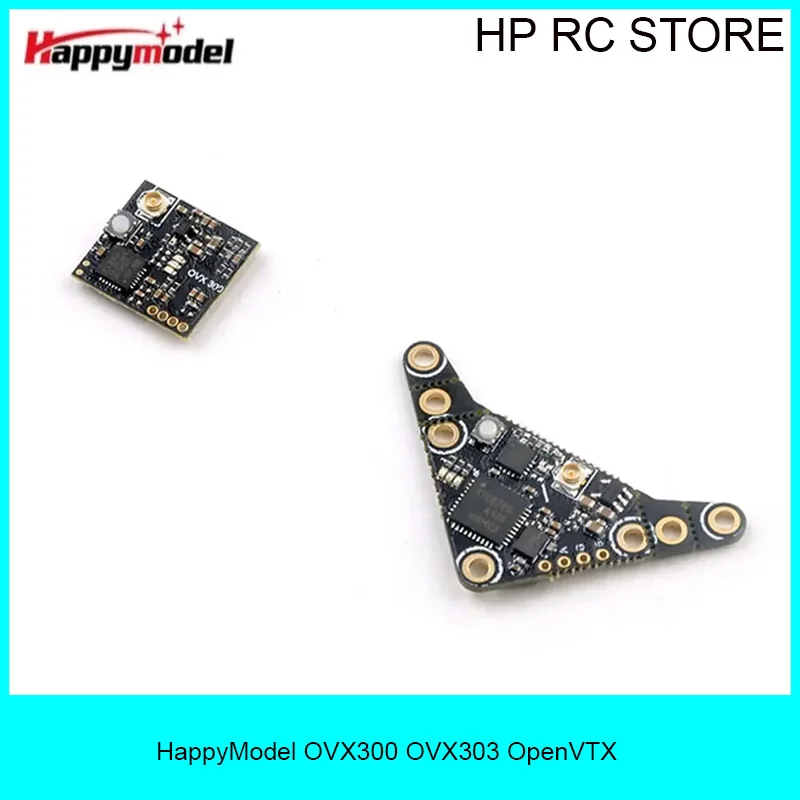 HappyModel OVX300 OVX303 5.8G 40CH 300mW Adjustable OpenVTX Video Micro Transmitter for RC FPV Tinywhoop Nano Micro Long Range
