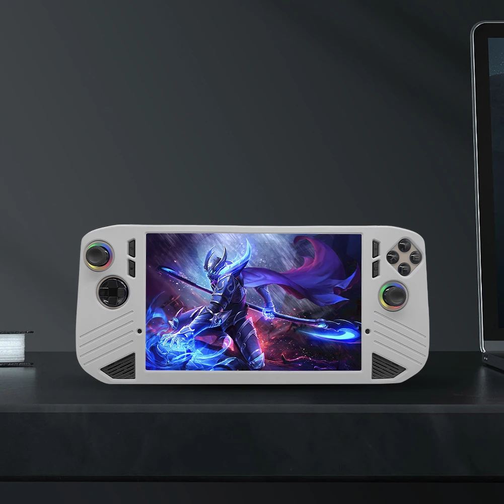 MSI Claw 8AI 핸드 헬드 콘솔 실리콘 케이스 게임 콘솔 보호용 여행용 보관 주머니 소프트 커버 케이스 용 보호 케이스