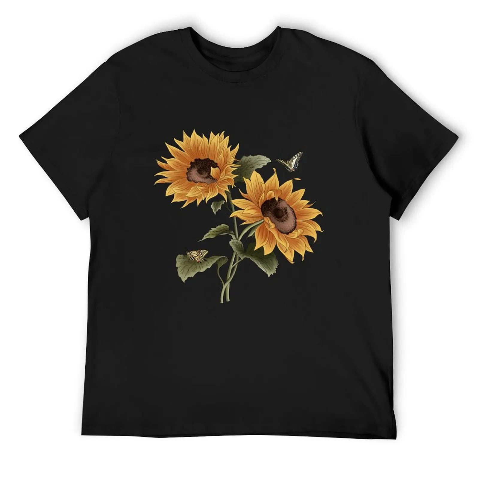 

Sunflowers T-Shirt Aesthetic clothing oversized plus size clothes clothes for men