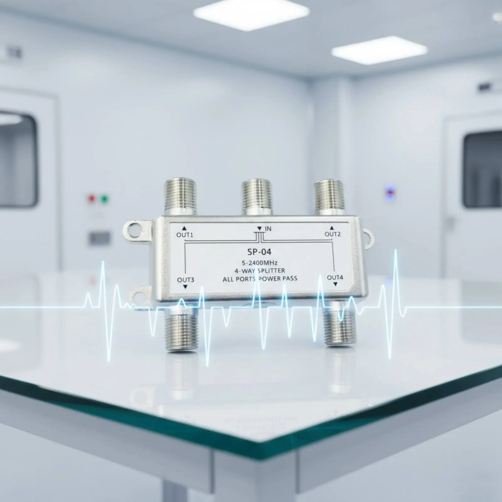 1-In 4-Output Rf Co…