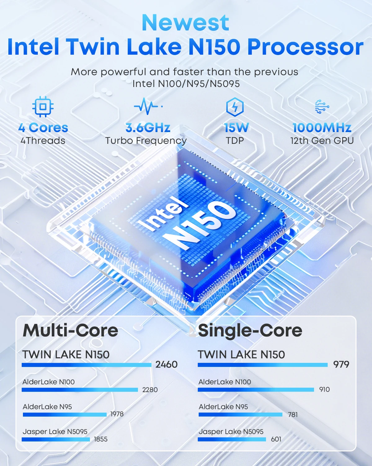 CHUWI 프리북 2-in-1 노트북 13.5인치 인텔 N150(최대 3.6GHz) 16GB LPDDR5 RAM 512GB SSD FHD 2520x1680 WiFi 6 BT5.2 윈도우 11