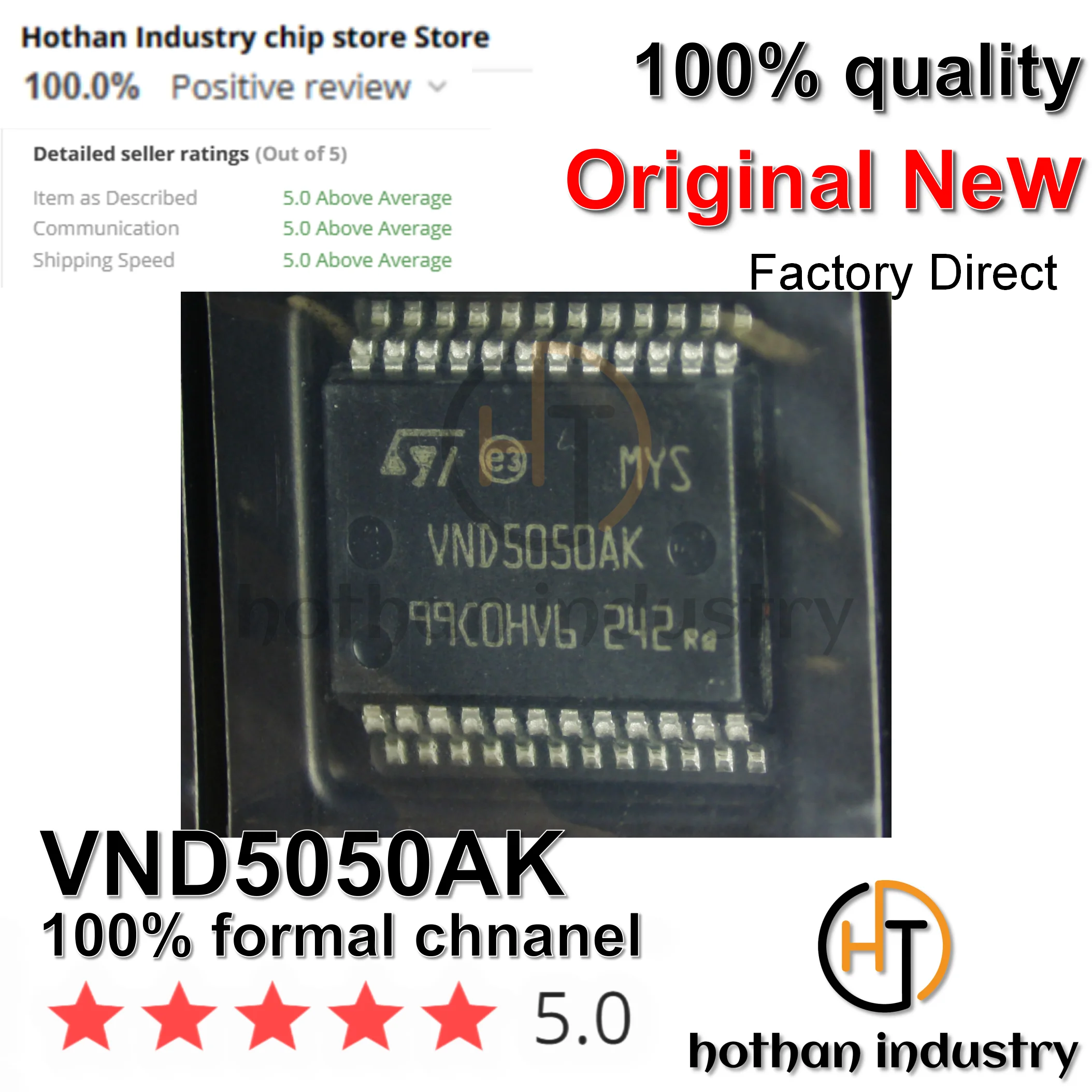 (1-10PCS) 100% NEW VND5050AK VND5050AKTR-E SSOP-24 In Stock