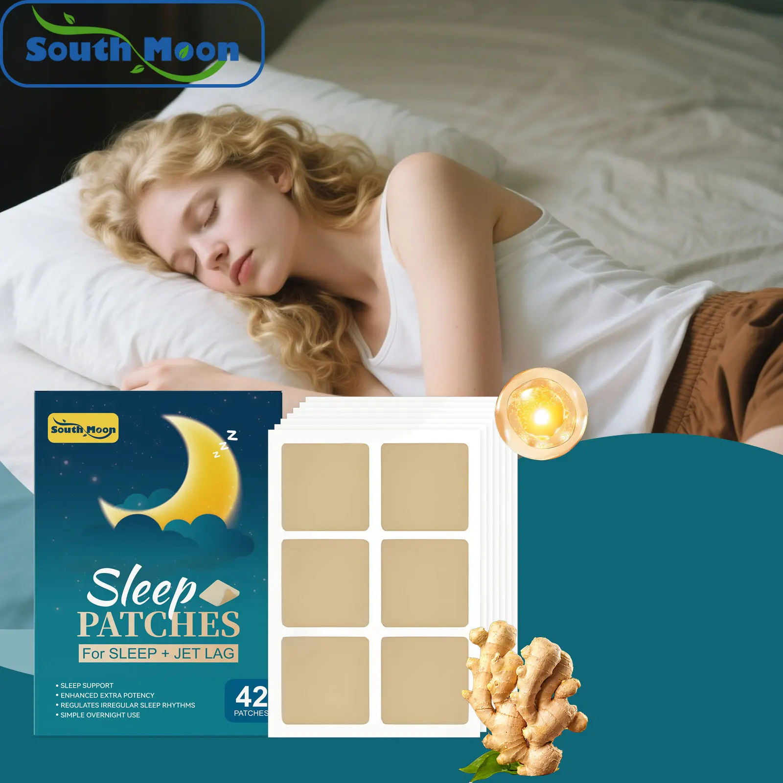 

Sleeping Patches Improve Sleep Quality Soothing Anxiety Decompression Body Relaxing Deep Sleep Aid Insomnia Treatment Patches