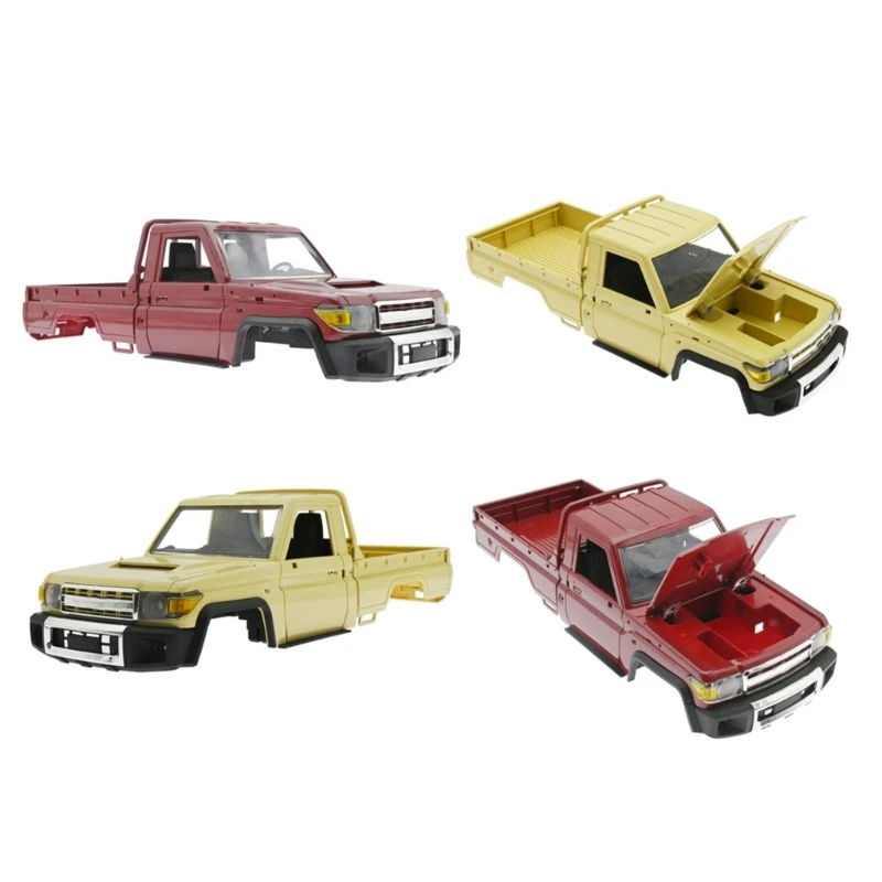 Обновленный корпус дистанционного управления для кузова автомобиля, модификация, запасная часть, жесткий корпус автомобиля для MN82 4x4WD 1:12, детали для ползаков