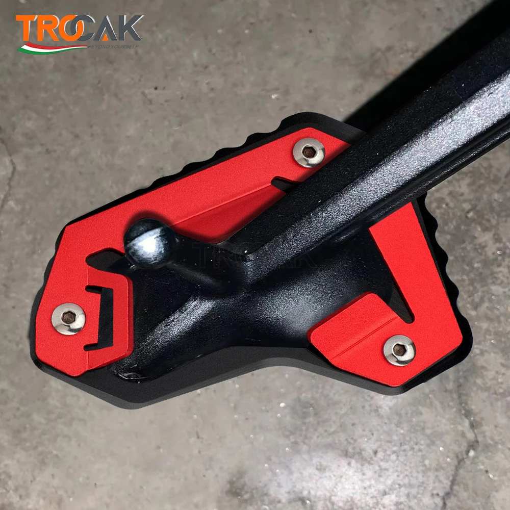 For TIGER EXPLORER 1200 2012-2015 TYPE V13 Motorcycle Kickstand Side Stand Enlarge Extension Enlarger Pad