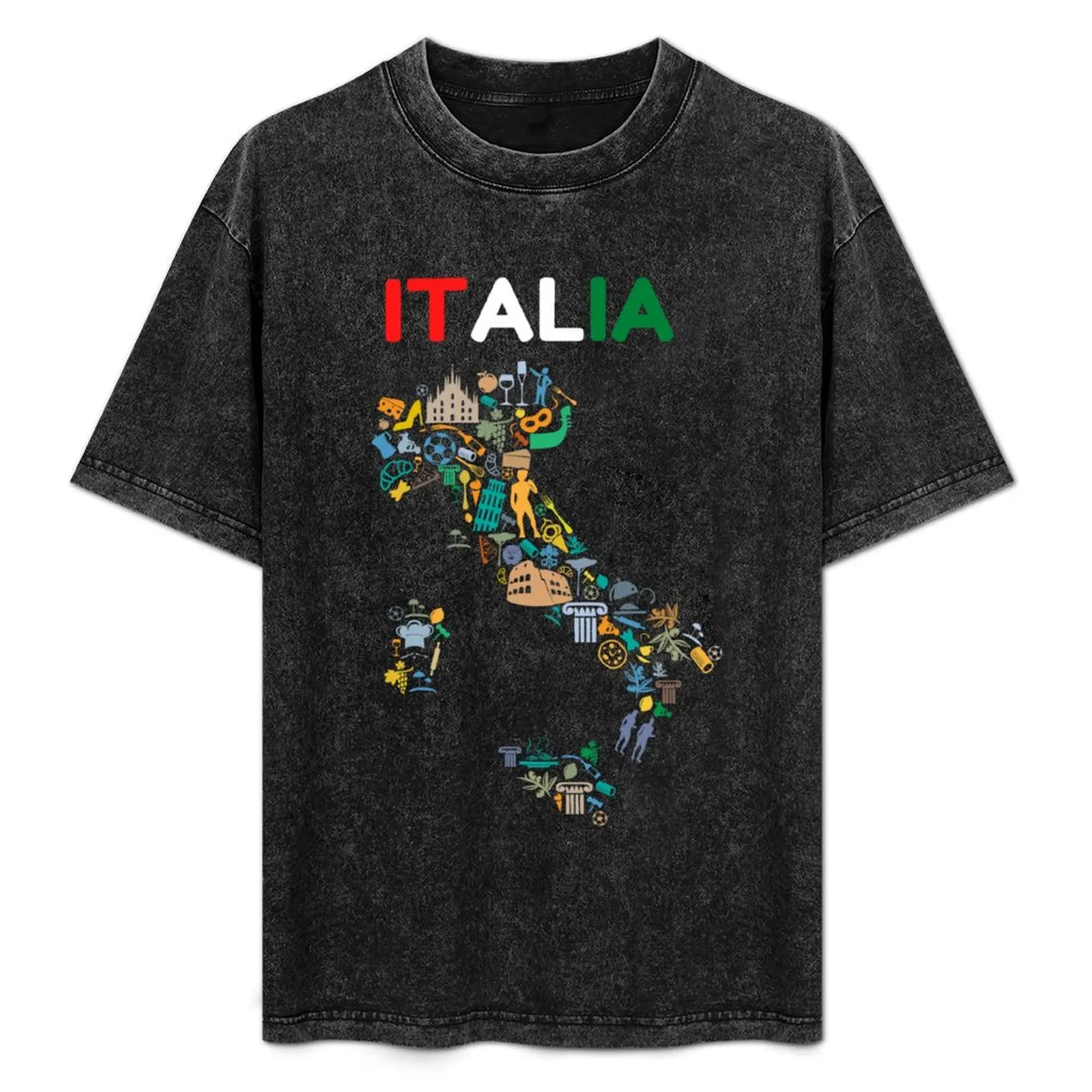 Italia T-Shirt Thanksgiving Casual Tee