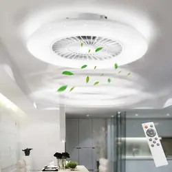 E27 LED ventilatore da soffitto luce ventola di raffreddamento a 3 velocità ventilatore a distanza luce 30W ventilatore da soffitto dimmerabile luce ventilatore elettrico ventilatore luce