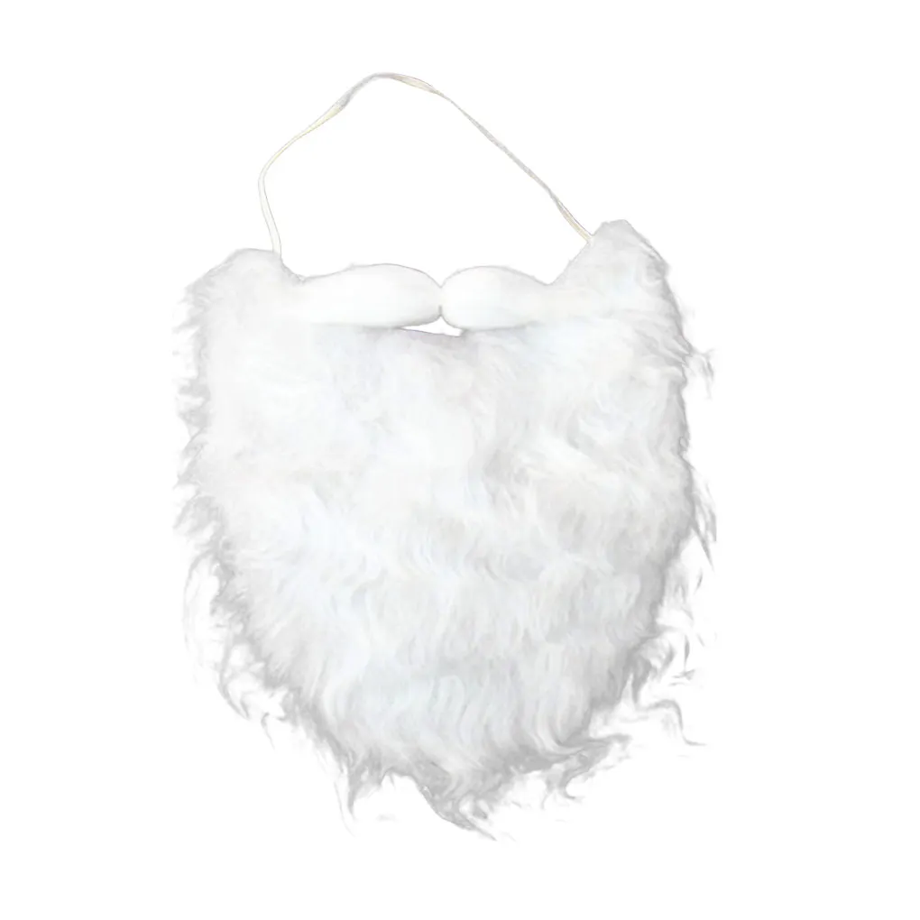 

Santa Claus Moustache Fake Beard Christmas Party Role-Playing Props Cover Accessories Cosplay Toys Gifts Children