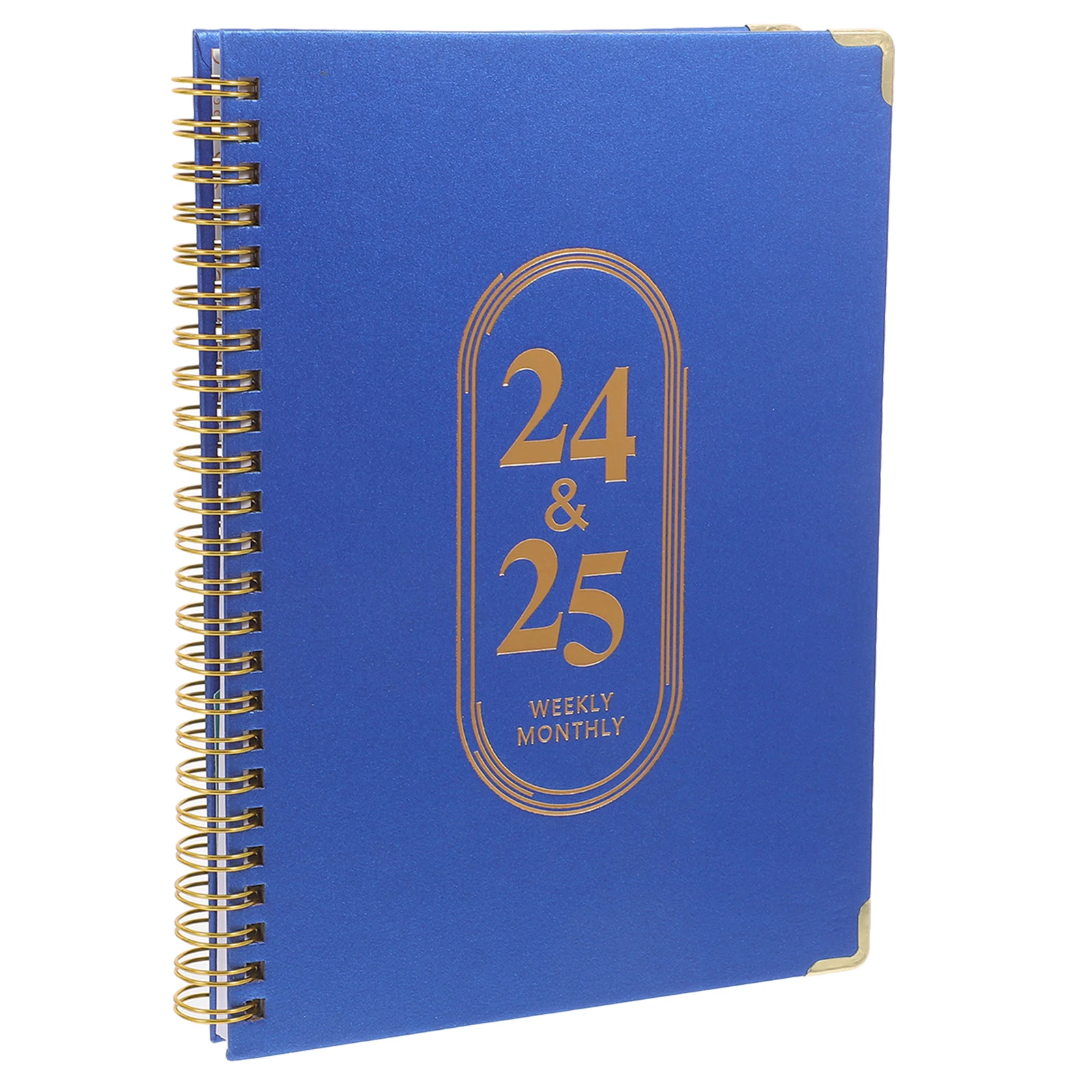 

2024 2025 A5 Academic Planner Book Portable ganizer Teacher Lesson Notebook Weekly Schedule Memo Coil Binding Student Teen Gift