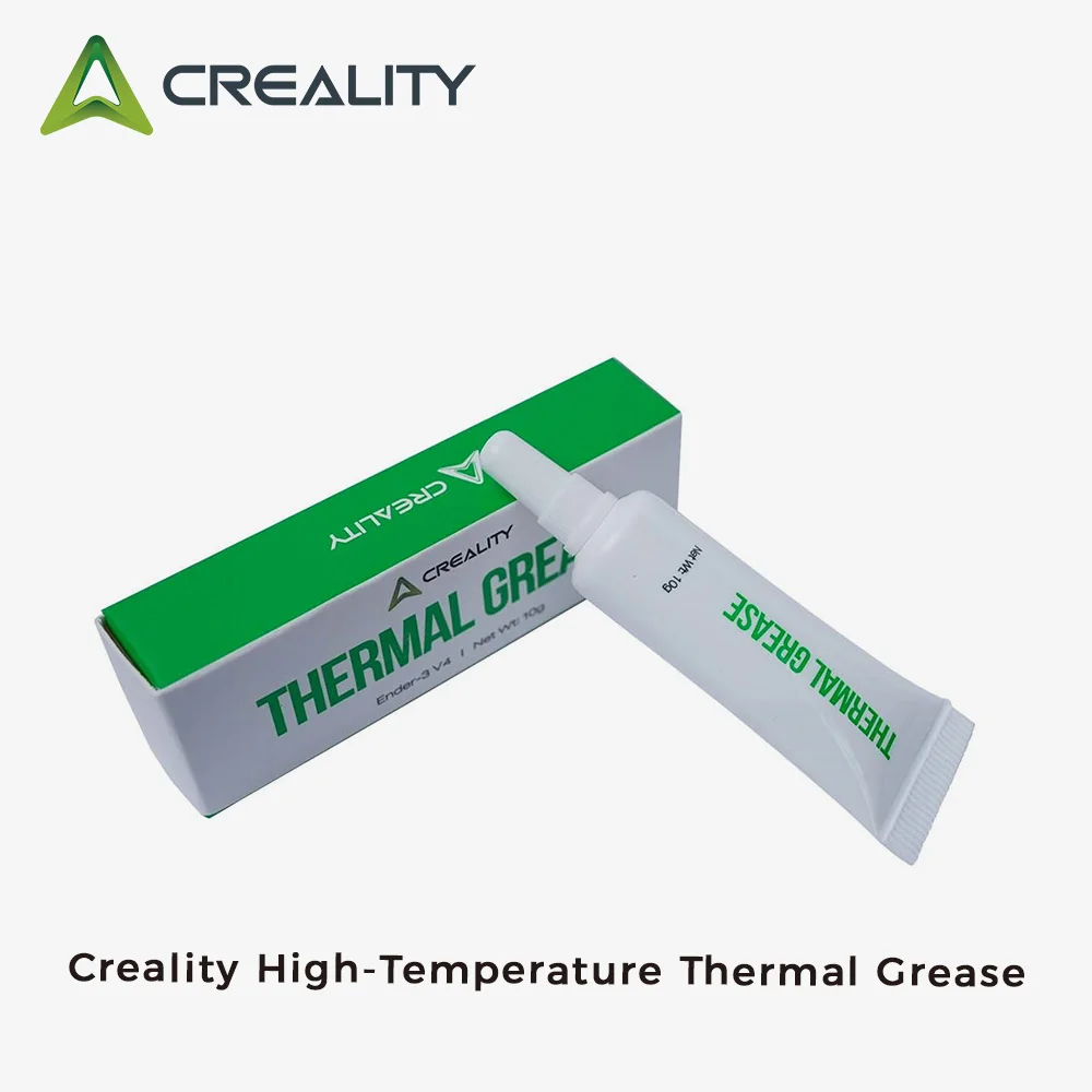 

Высокотемпературная термопаста Creality 10 г: превосходная термопроводность, нетоксичная, экологичная, не корродирует