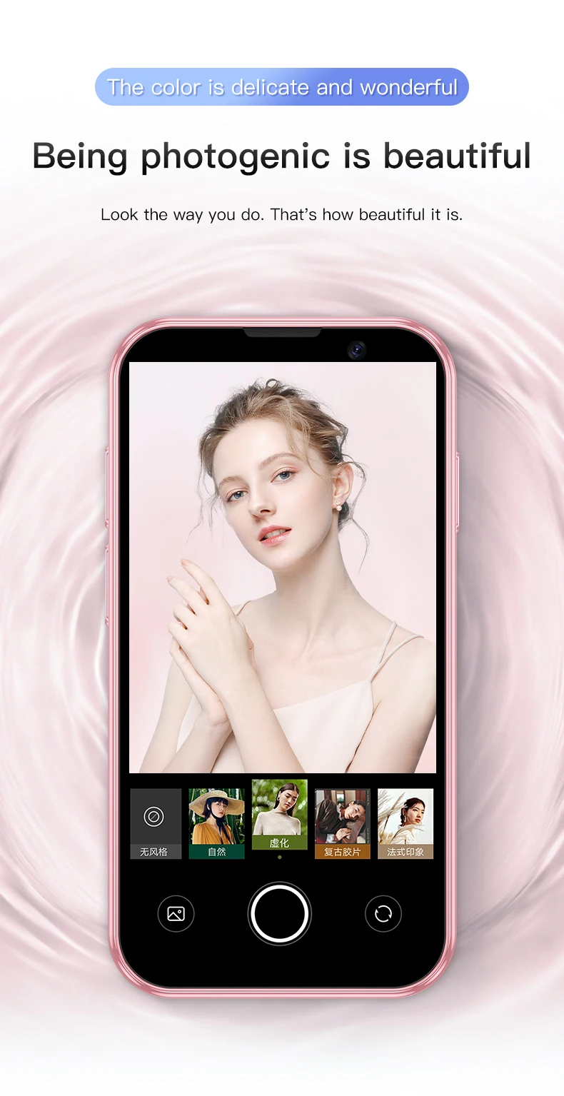 SERVO Ultra Mini Pocket Smartphone 3G Android 9.0 2GB+16GB Dual SIM Face Unlock WiFi GPS Video Player 3.0" Unlocked Mobile Phone