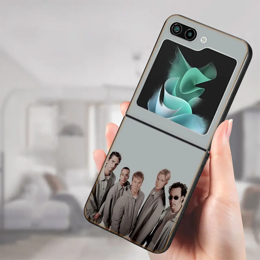 B-Backstreet Boys BSB Soft Clear Phone Case For Samsung Galaxy Z Flip6 5G Flip5 5G Flip4 3 Z Flip Cover Shell Coque Hard PC Cell