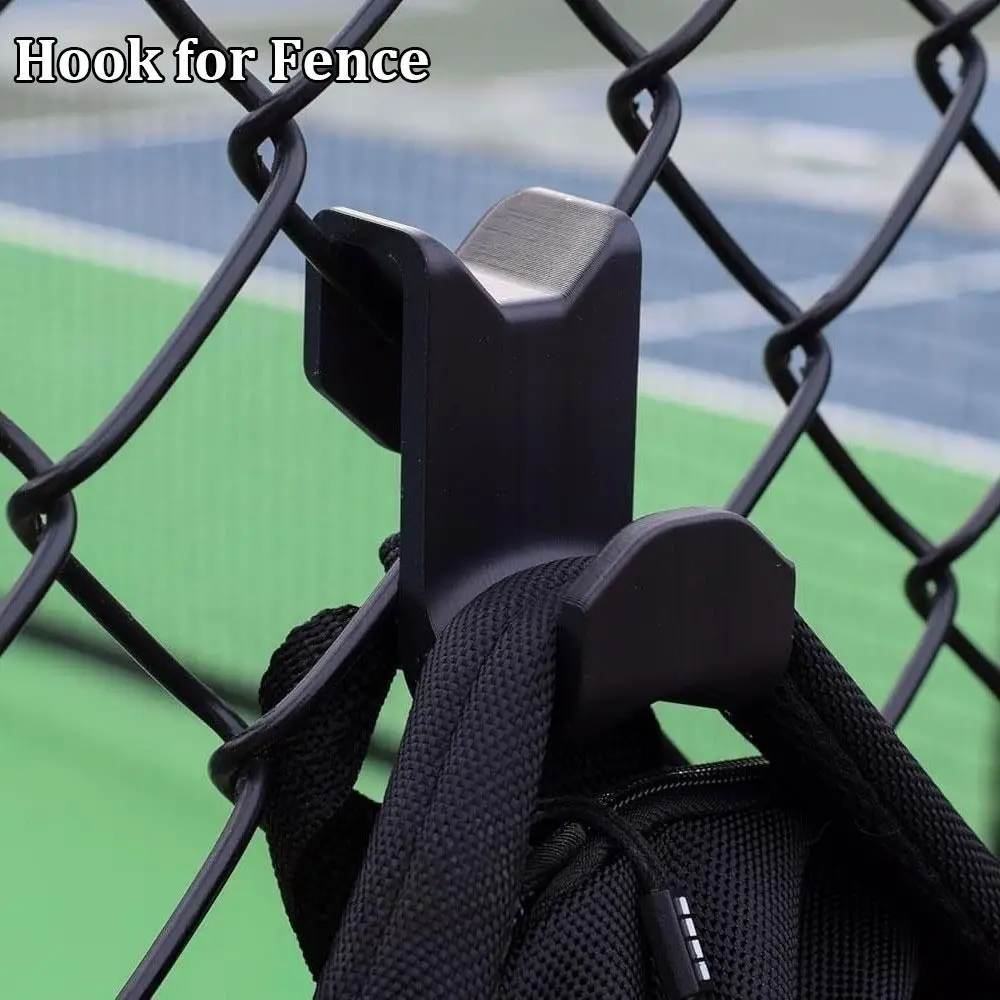 

Heavy-Duty Chain Link Fence Hook with Lanyard Portable Hook for Fence 3D Printing PLA Fence Hanger for Sports Bags
