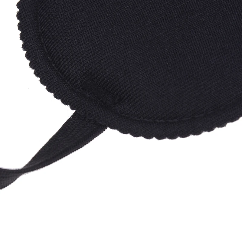 1PCS Black Sleep Eye Mask Filled Sunshade Travel Sleep Relaxation Aid Blinds Eyes
