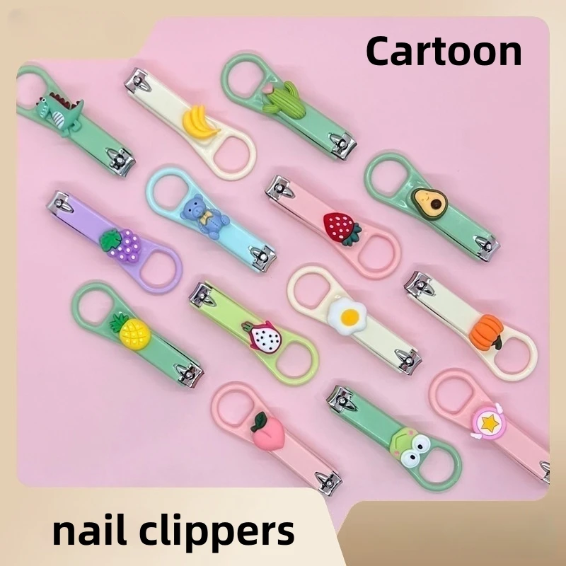 Cartoon Nail Clippers Girl Heart Portable Children\'s Nail Clippers