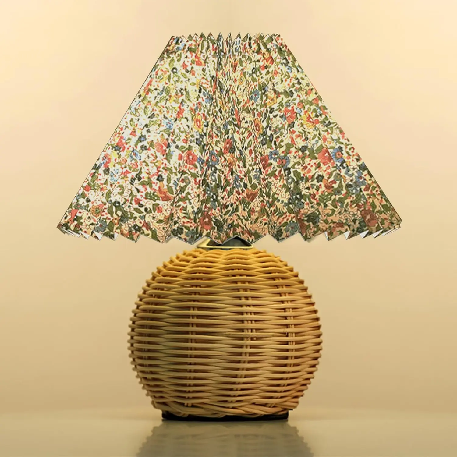 Vintage Wicker Tabl… - image