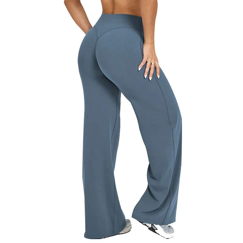 

Loose Fit High Waist Yoga Pants for Women - Slimming Lightweight Summer Workout Trousers, Gym Running Hiking