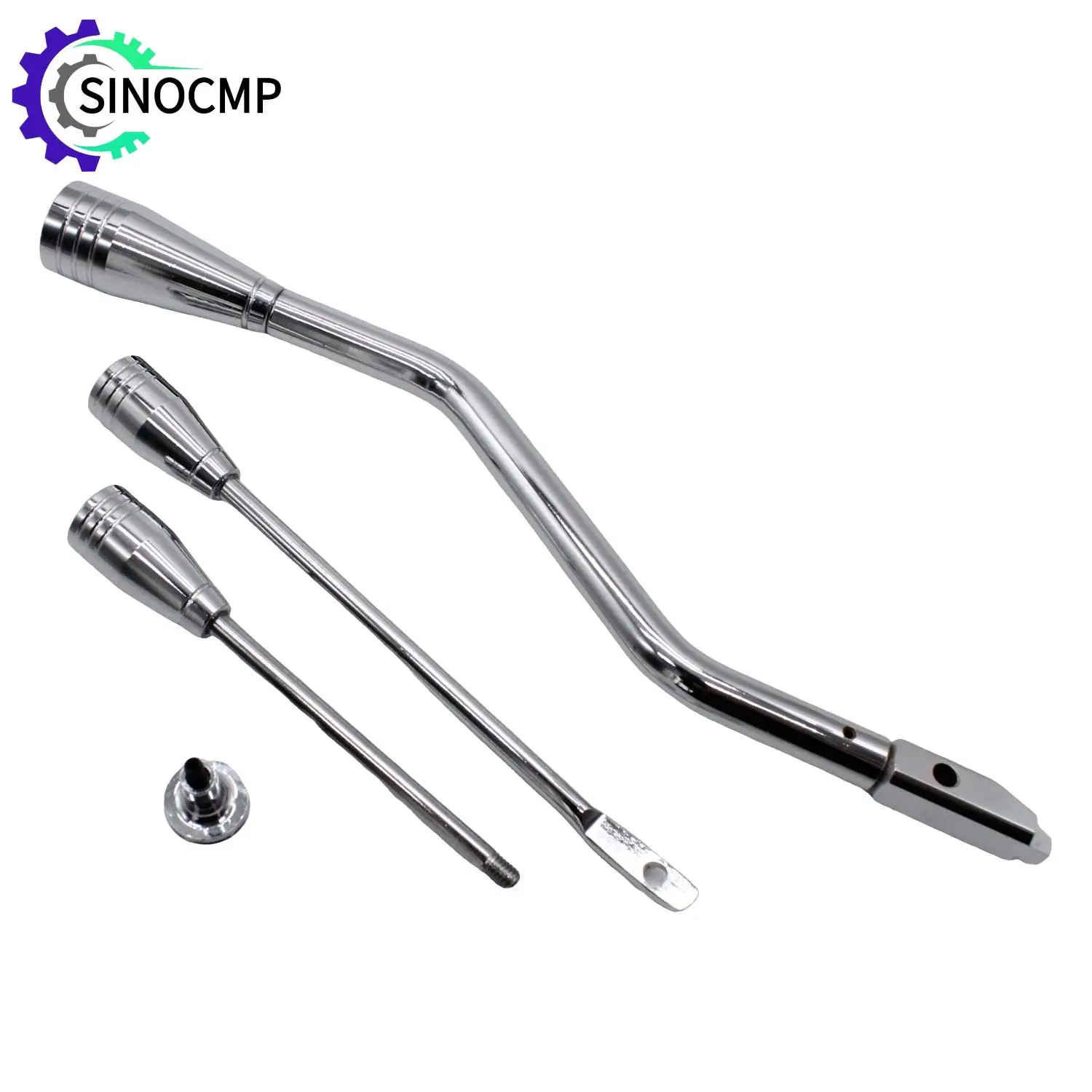 

1Set Chrome Column Shifter Lever Turn Signal Hazard Tilt Kit SI-AT31072 For GM Chevy Buick Oldsmobile Pontiac Cadillac Car&Truck