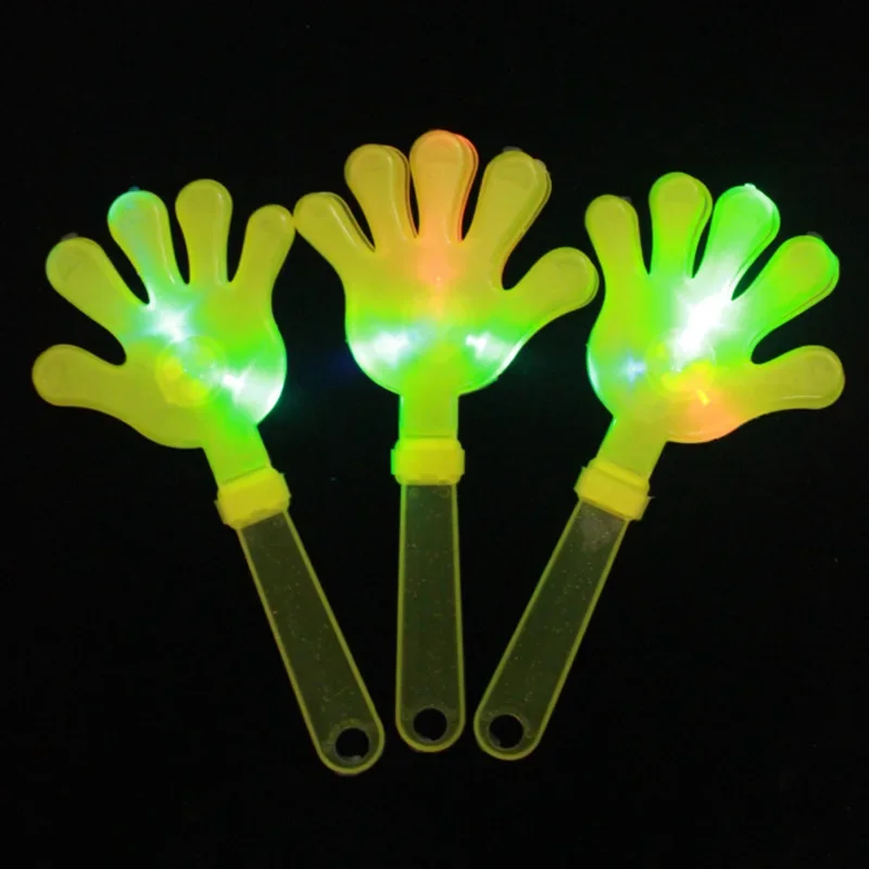 24pcs LED Flash Hand Clapper Light Up Childs Toys Gifts Luminous For Party  Girls Boys  Birthday Wedding Cosplay