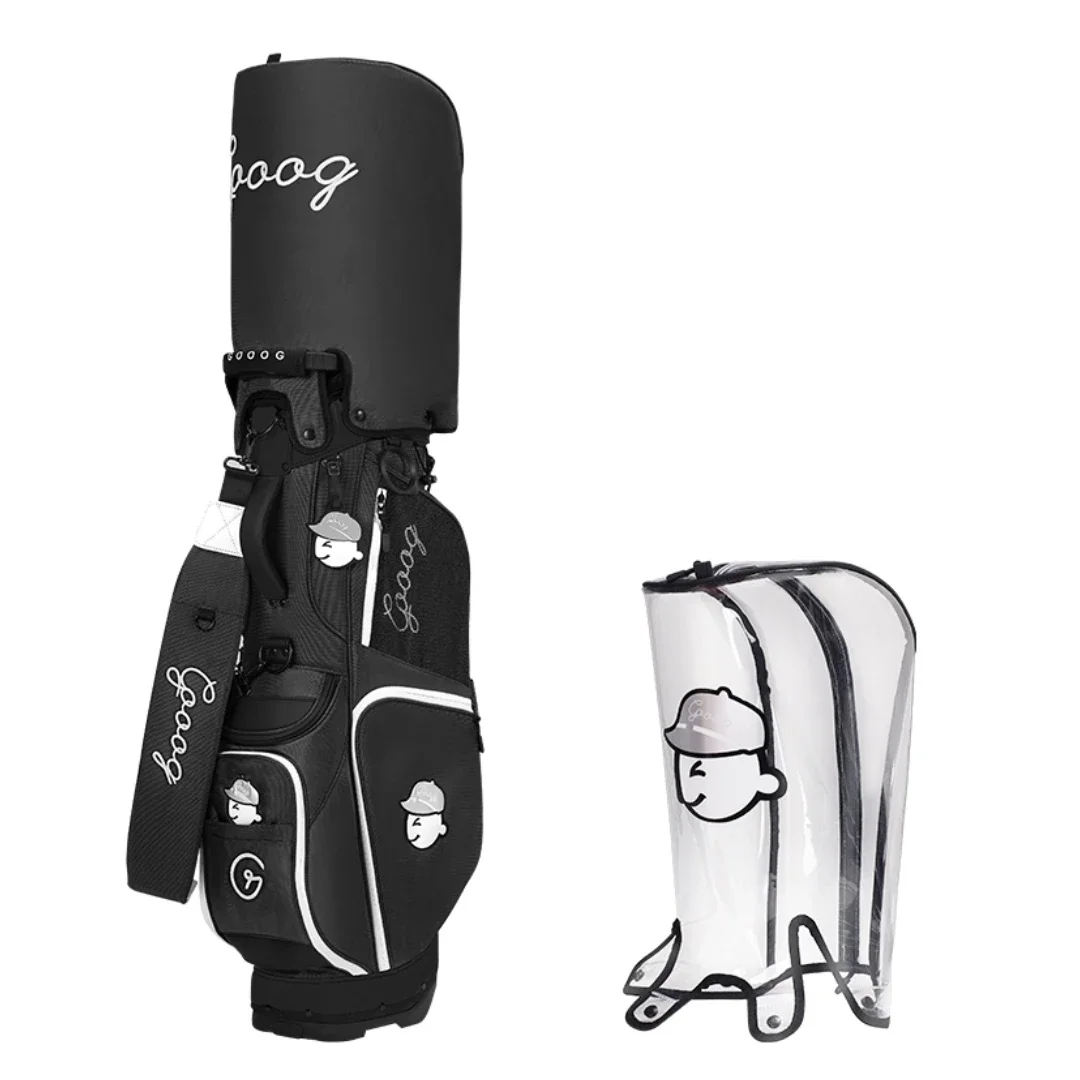 Borsa per portapacchi da golf di marca GOOOOG Borsa per pistola per carrello caddy con supporto impermeabile in nylon (logogooog)