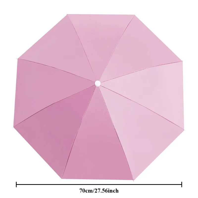 1Pc Umbrella Hat, Hands-Design| Choice Multi Scenario Use- Fishing, Gardening, Hiking, Photography, Outdoor Work, Lightweight An