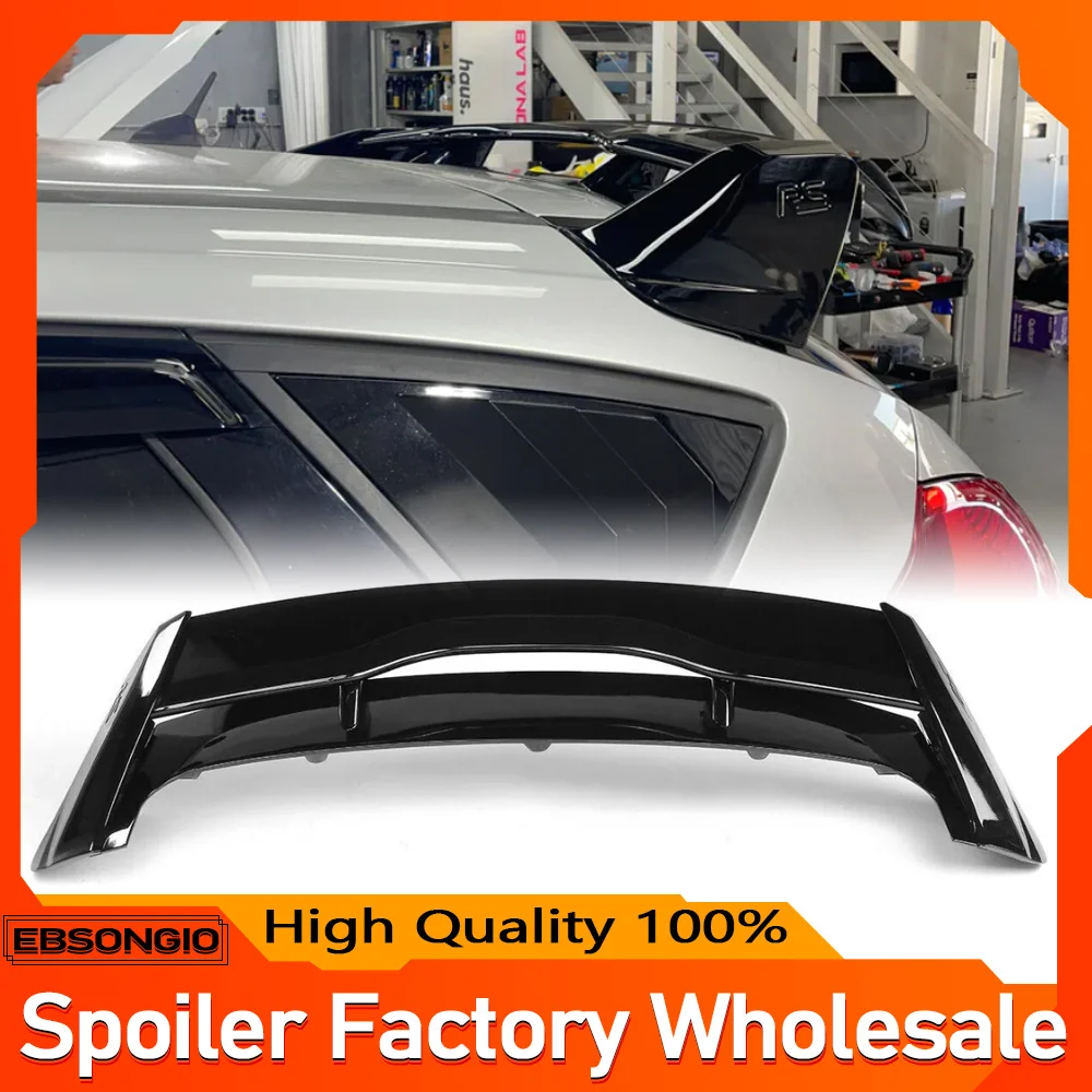 Voor Ford Focus 2012 tot 2018 ABS Exterieur Achterspoiler Staart Kofferbak Boot Vleugel Decoratie Auto Styling Voor Focus RS Spoiler