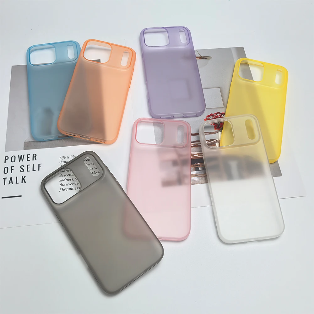 Ultradünne, matte Hülle für iPhone 17 Pro Max Air 16E 16 Plus 15 14 13 12 11 17Pro iPhone 17 Superschlanke Handyhülle Zubehör