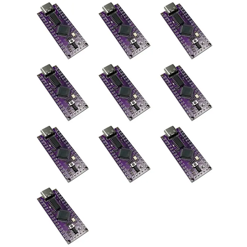 AS95-10X Lgt8f328p-Lqfp32 Minievb Type-C Micro-Usb Compatible With Atmega328 For Nano V3.0 Lgt8f328p Ht42b534-1 Sop16