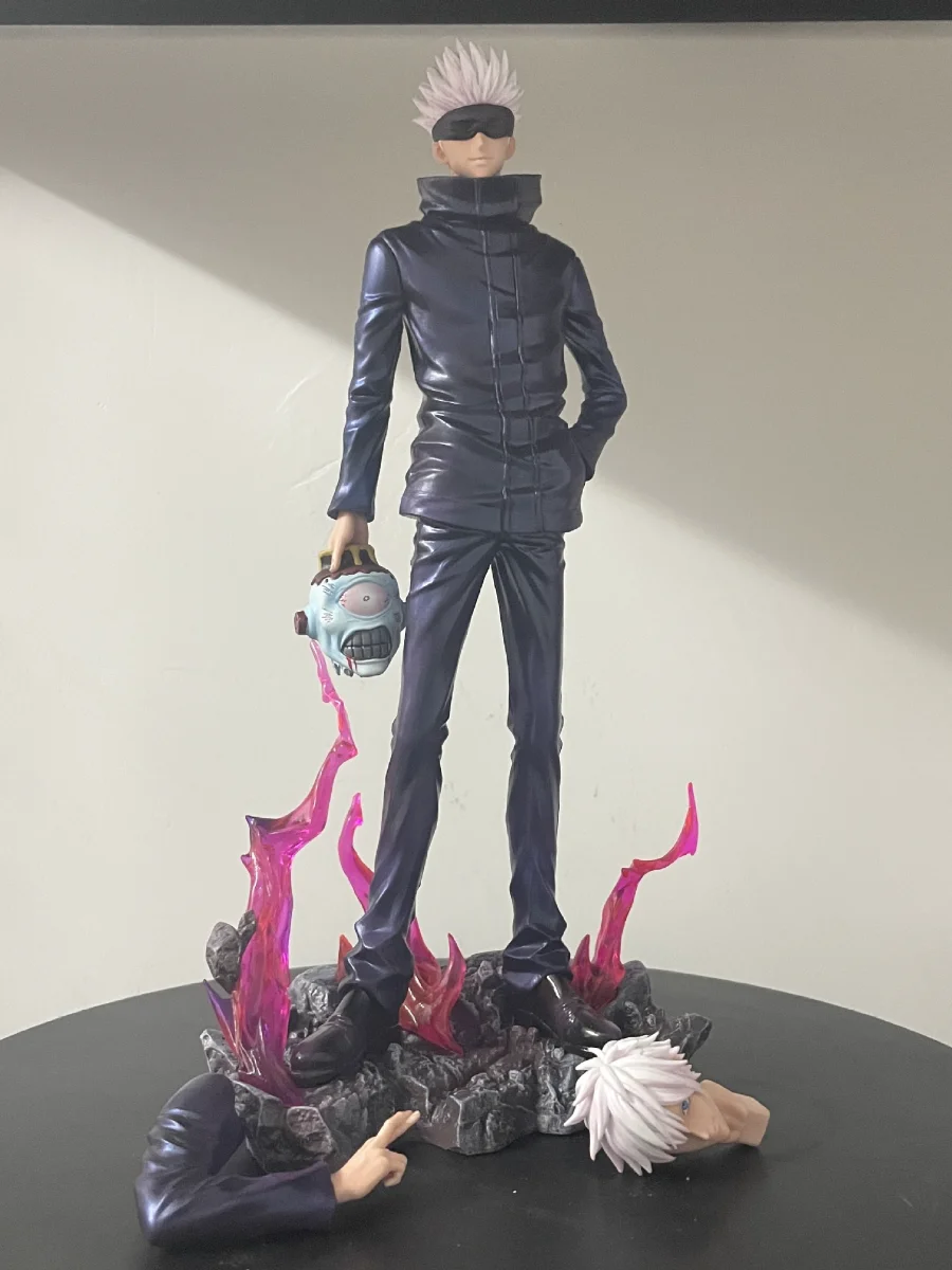 Jujutsu Kaisen Gojo Satoru 33cm Position debout Lx Anime Figure modèle Statue Collection décoration de bureau ornement jouet cadeaux